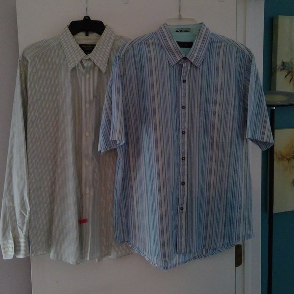 Eddie Bauer & Tasso Elba Dress shirts- 2 shirts for the price of 1! GREAT DEAL!! - Picture 1 of 9